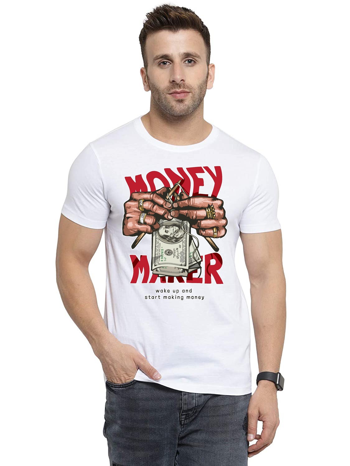 Designer printed tshirt for men