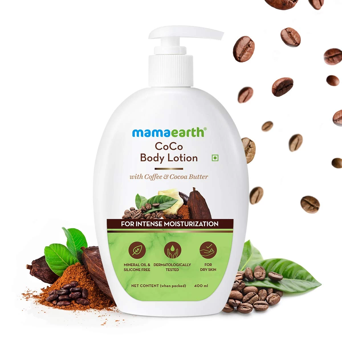 CoCo Body Lotion with Coffee & Cocoa for Intense Moisturization 400 ml