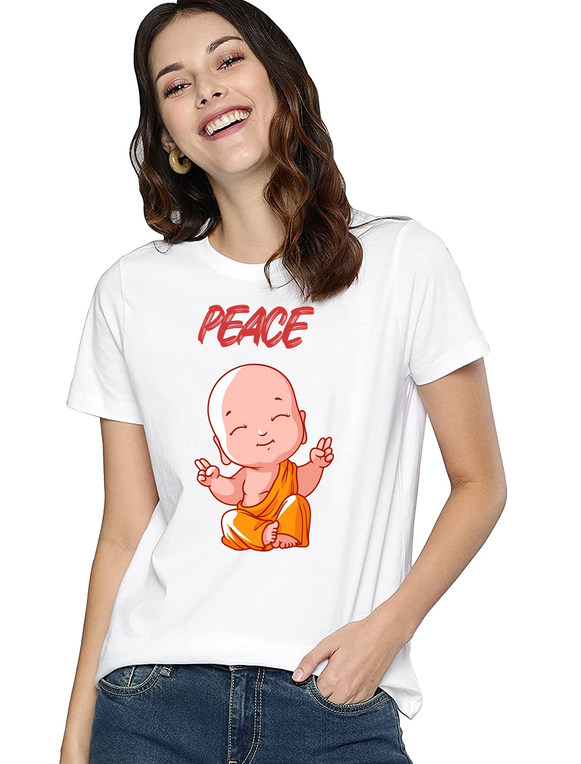 PEACE LOVER  t-shirt for Women