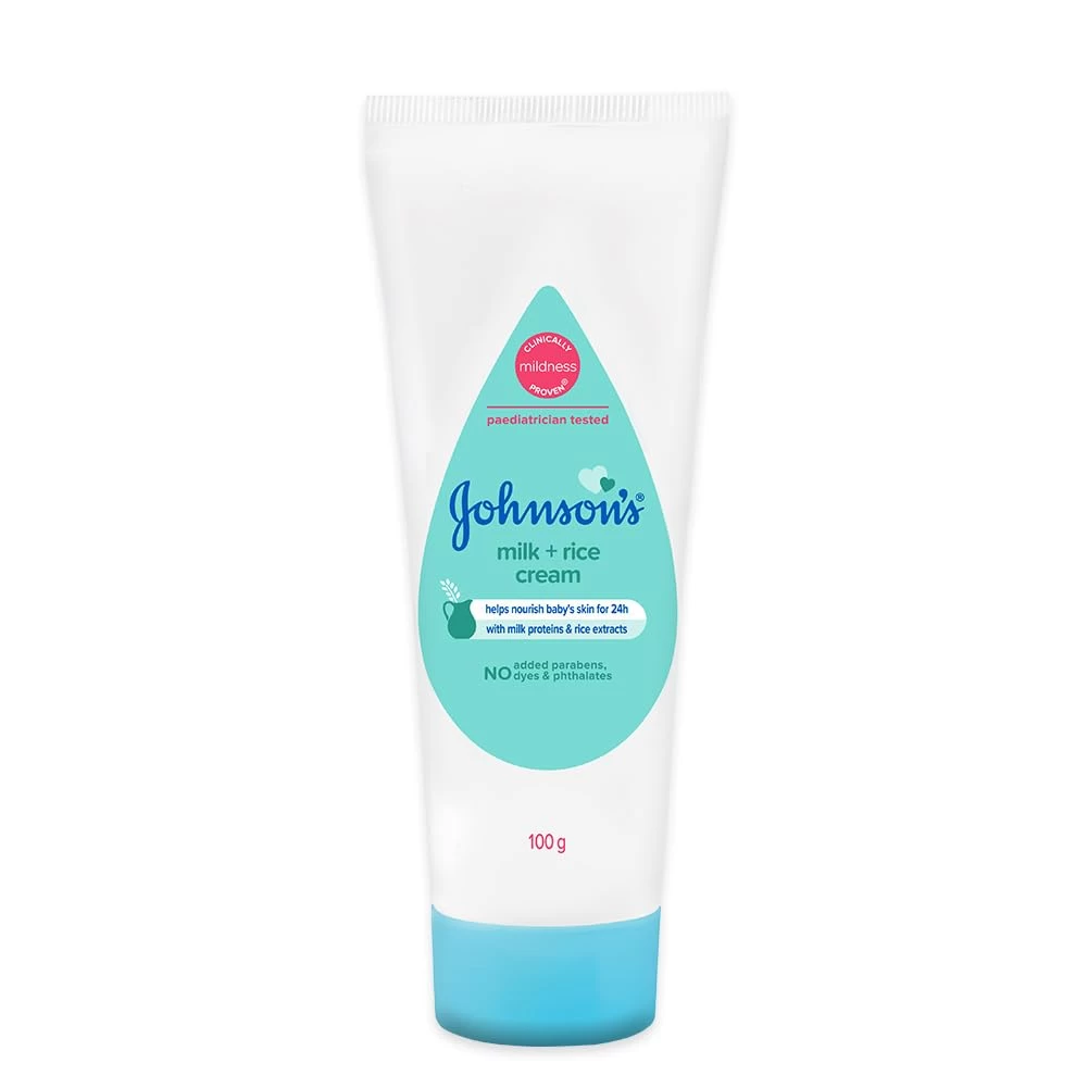 Johnson's Baby Milk and Rice Cream,