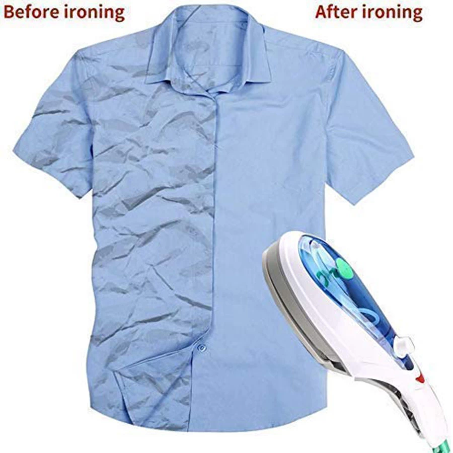 PortableTravel Steamer,Steam Iron,Machine for Clothes,Garment Electric Cloth Dryer (White)