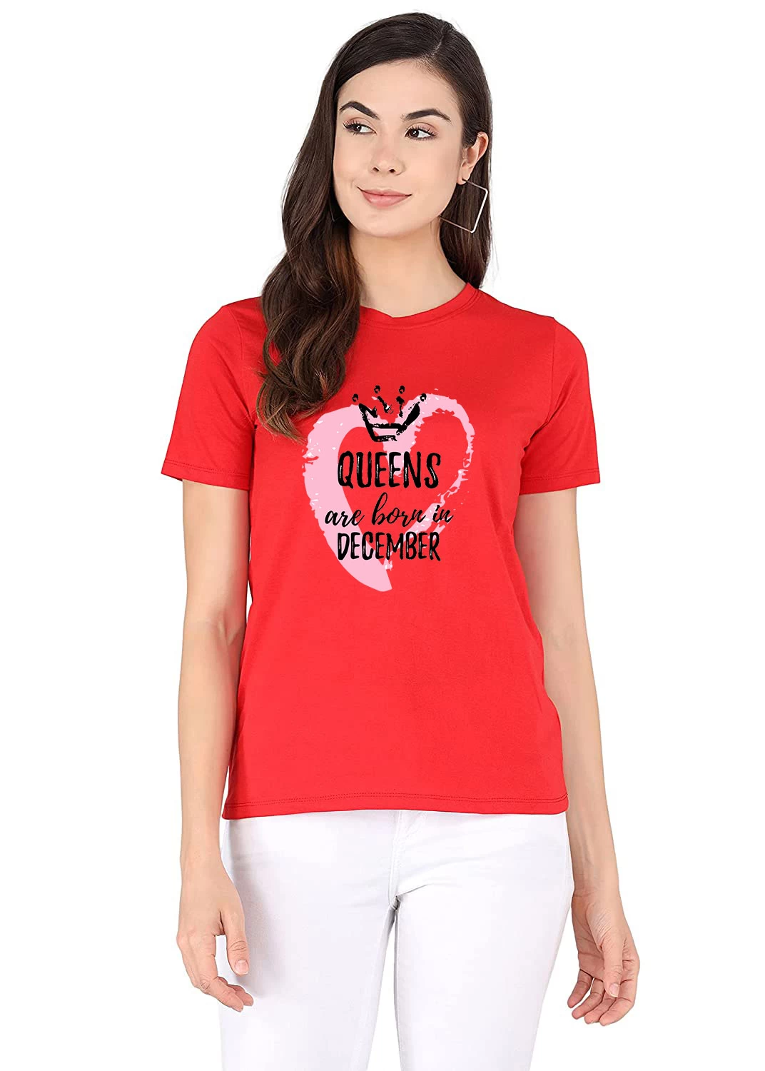 IkING Women's Regular fit T-Shirt