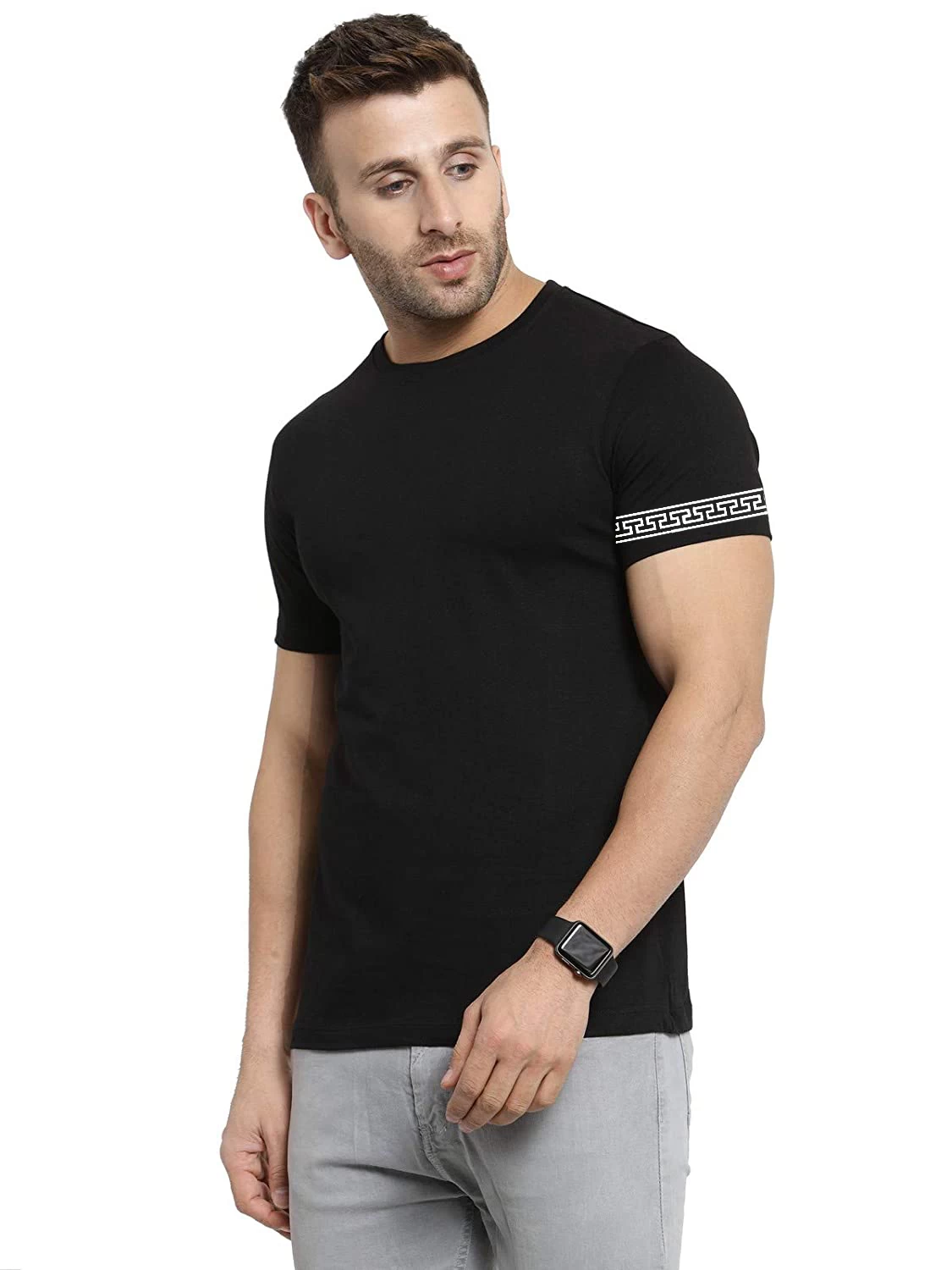 Mens | Cross Tshirt Typography Printed T-Shirt | Religious Graphic Print 100% Cotton T Shirt | Stylish Summer Regular Fit Tshirts