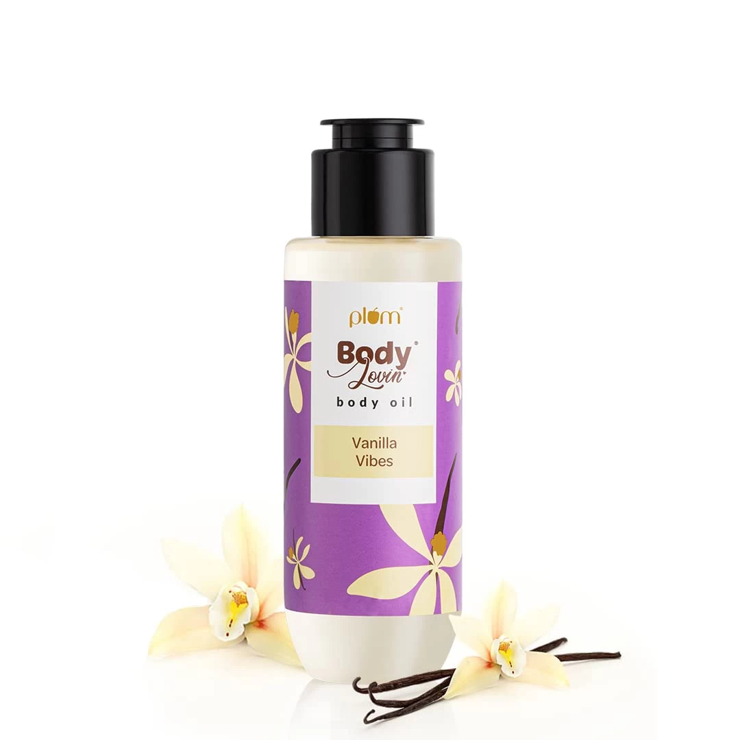 Plum BodyLovin' Vanilla Vibes Body Oil | Intense Moisture & Instant Glow