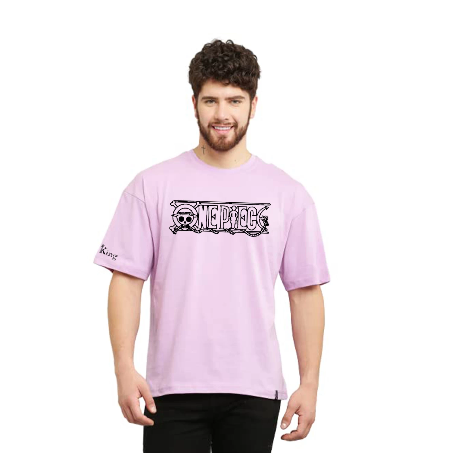 Anime Graphic Oversized Cotton T-shirt