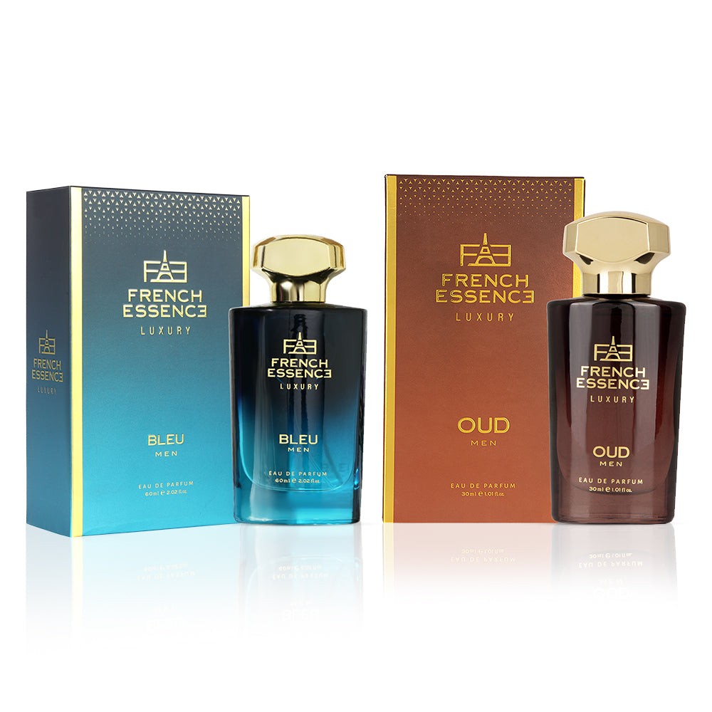 Oud + Bleu (90ml) Men Premium Perfume Combo