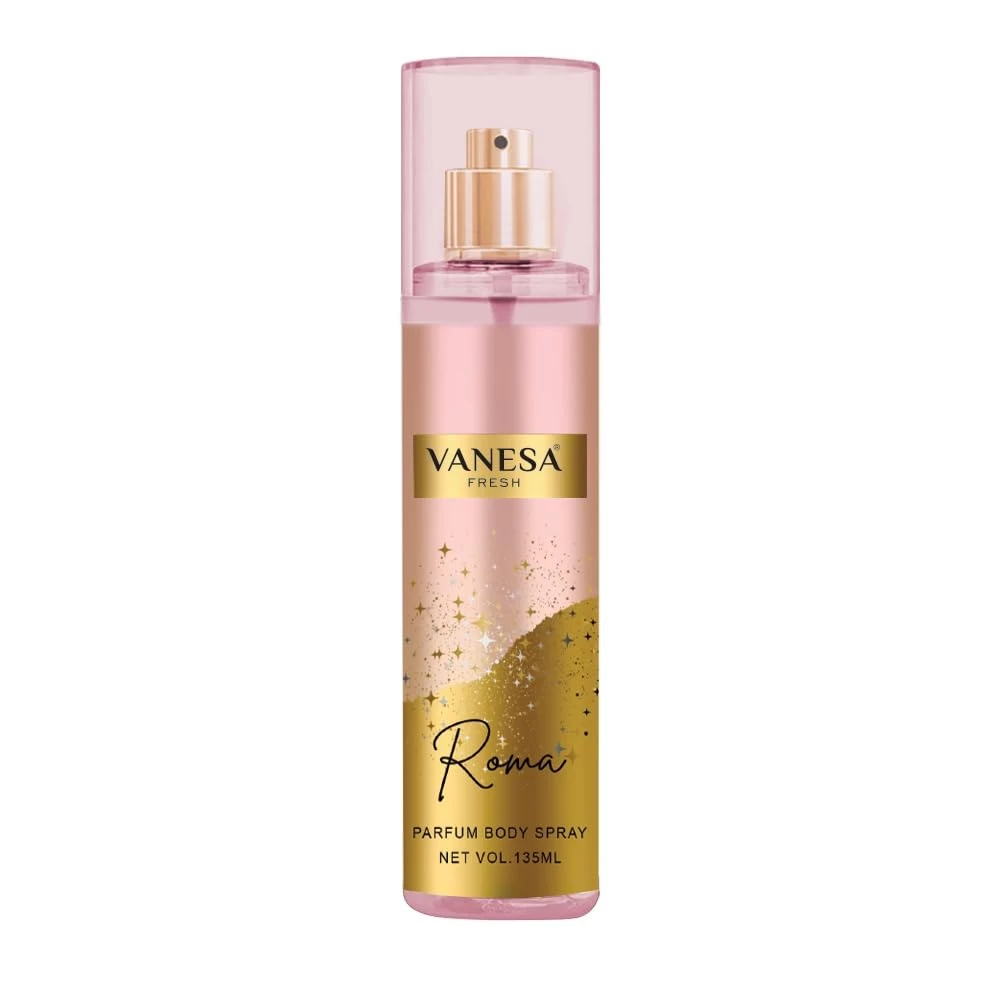 Body Mist Spray Long Lasting Perfume for Women - 135ML Pack of 1 (Roma)