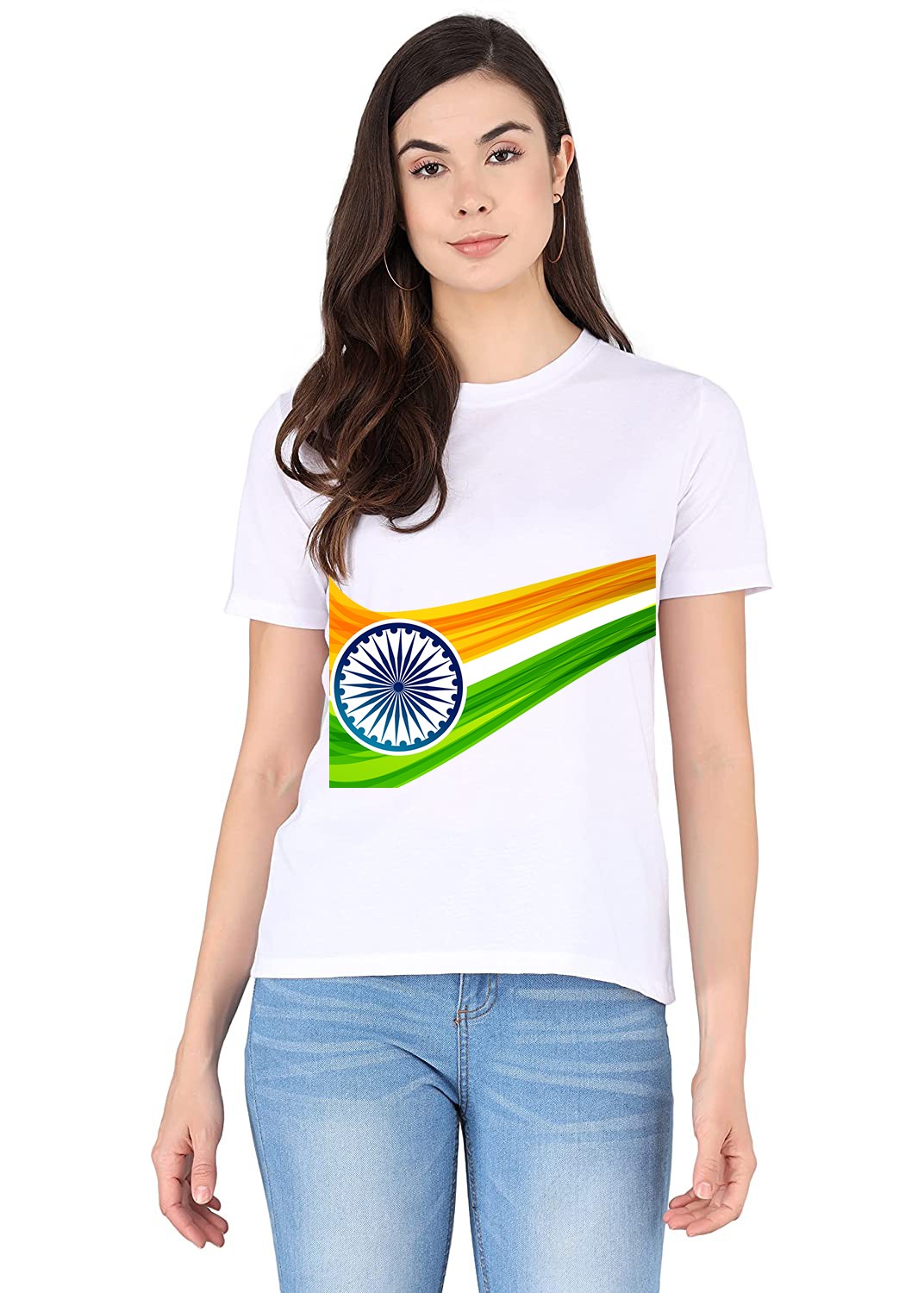 Tiranga printed t-shirt for Women