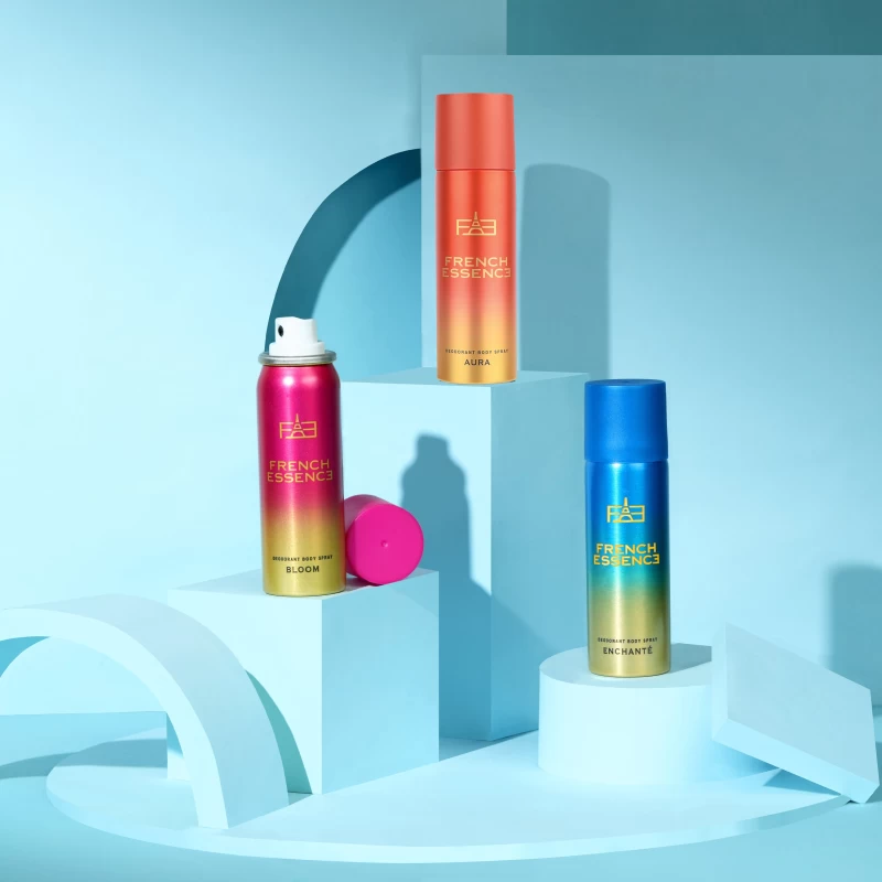 Women MINI Deodorant Body Spray Combo Pack 50ML Each (Pack of 3)