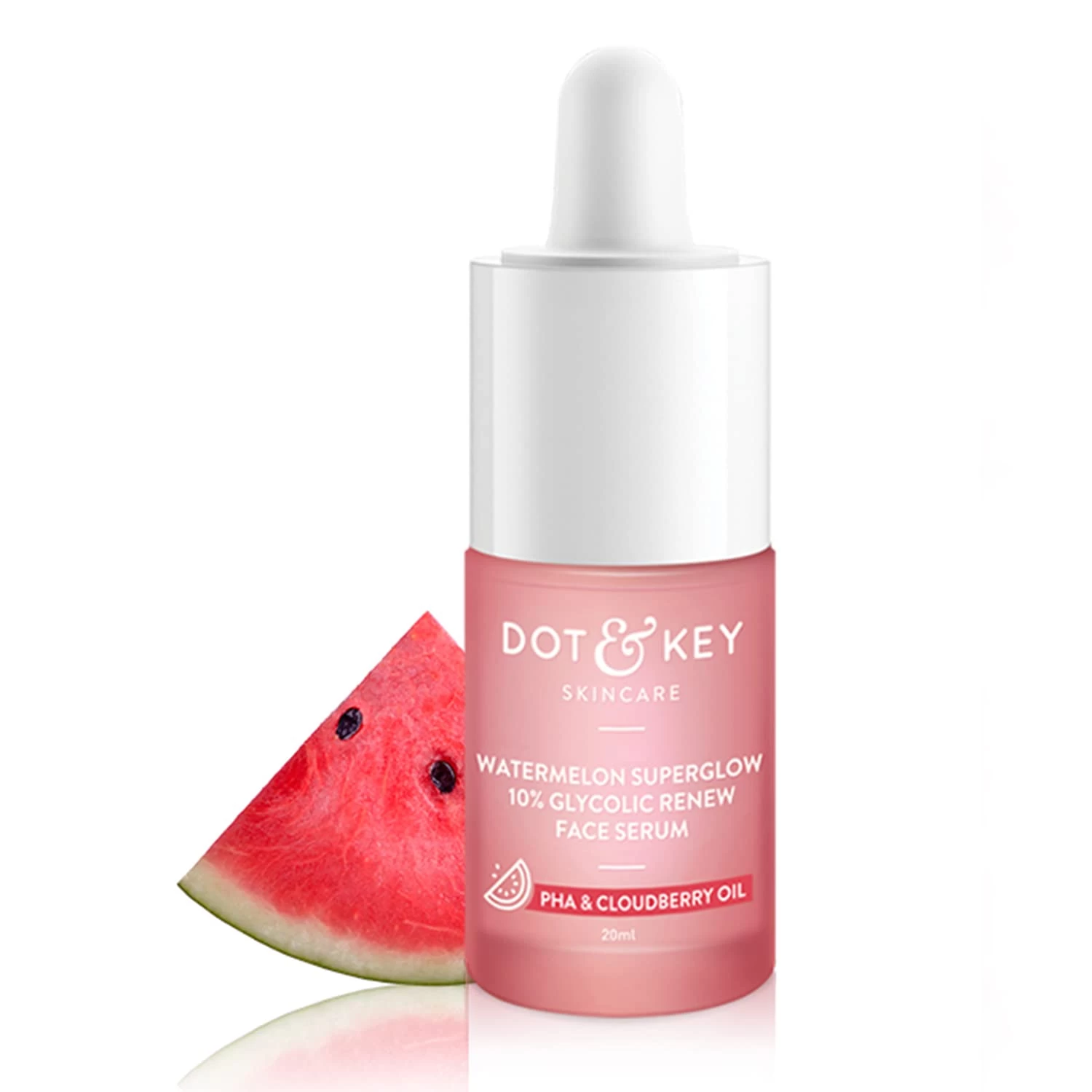 Dot & Key Watermelon 10% Glycolic Acid Glow Face Serum, With KojicI, Targets Pigmentation And Oily Skin (20ml)