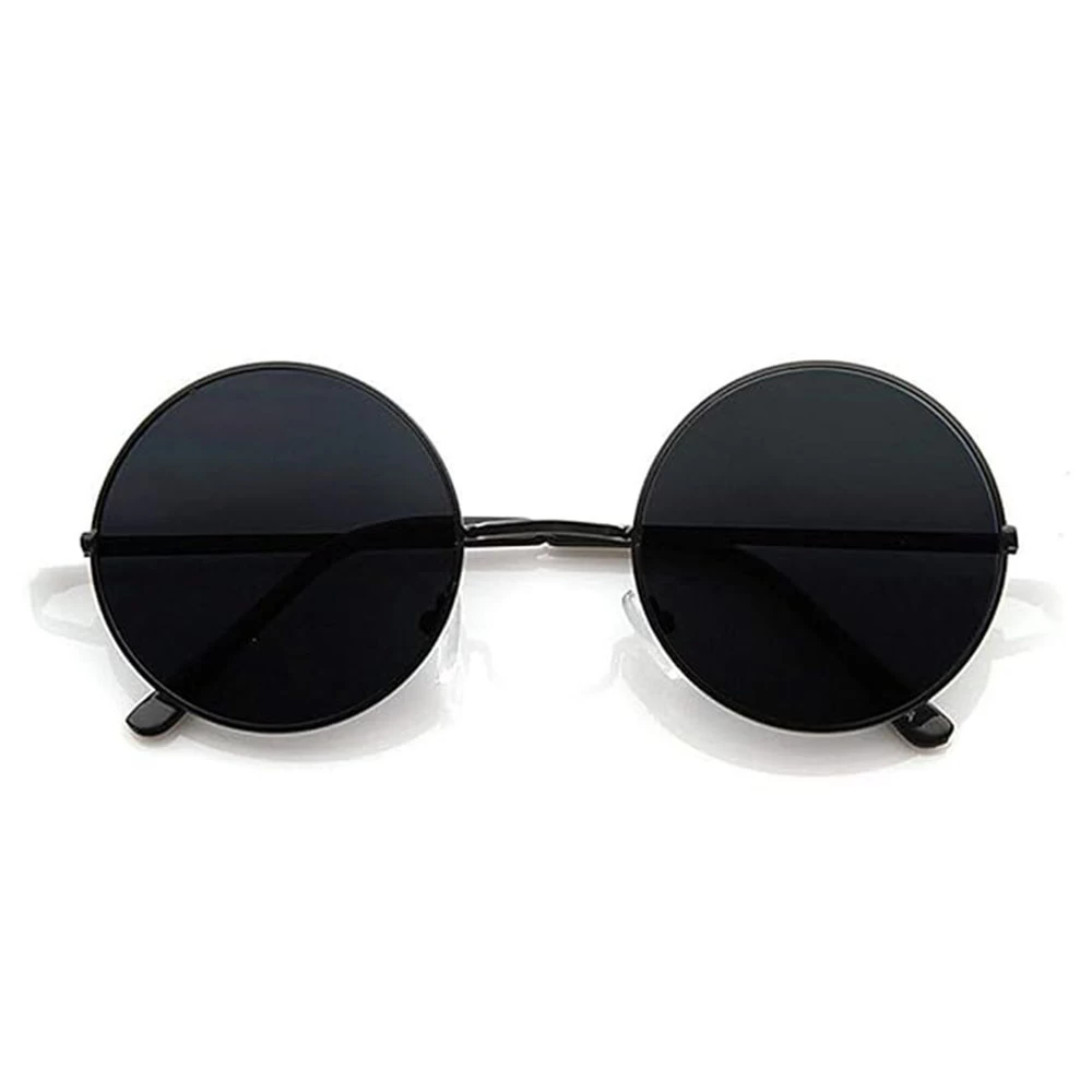 Stylish Black Metal Frame UV Protection Sunglasses for Men & Women