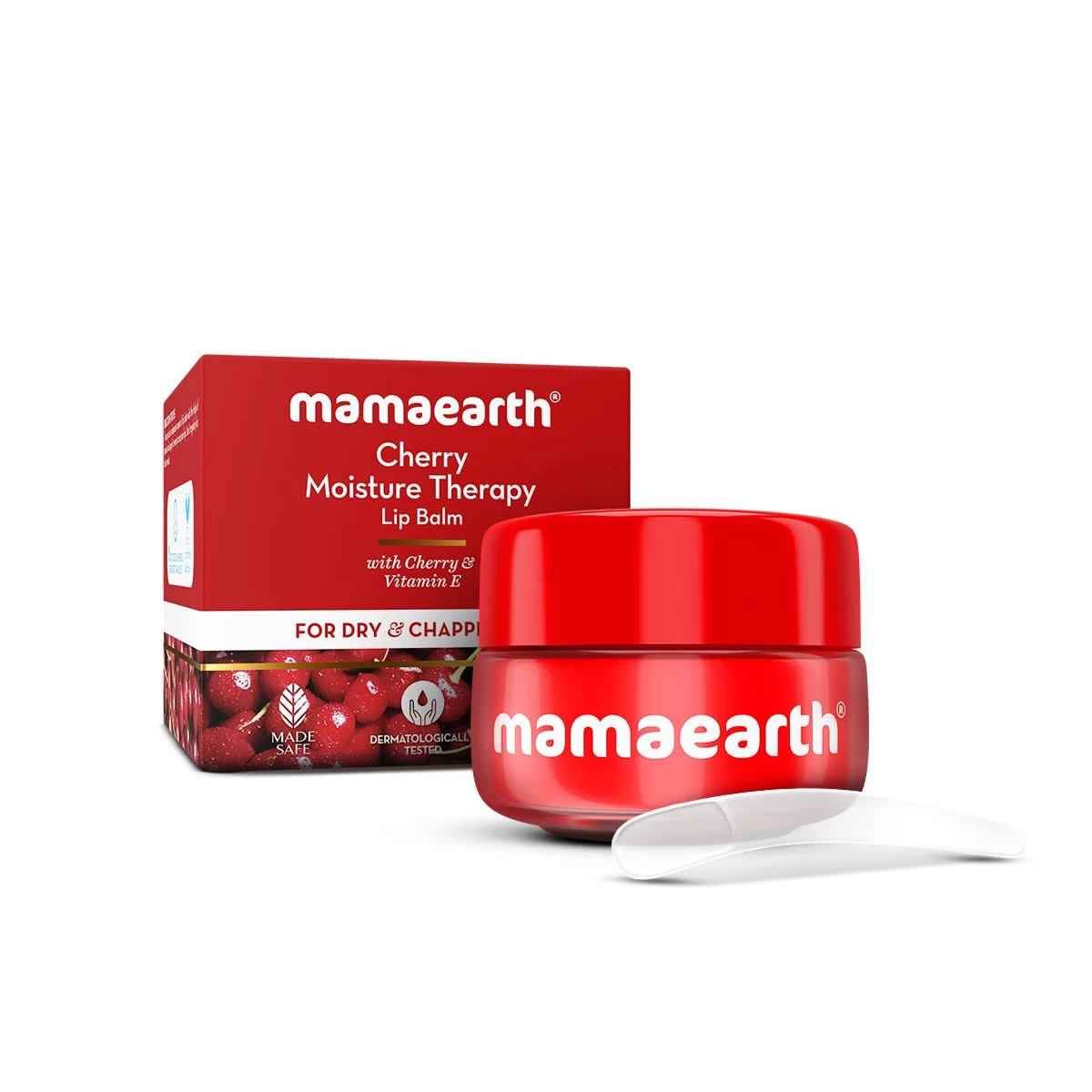 Mamaearth Cocoa Moisture Therapy Lip Balm For Dry & Chapped Lips 15 G|Heals, Brightens|Glossy Finish|Coconut Oil