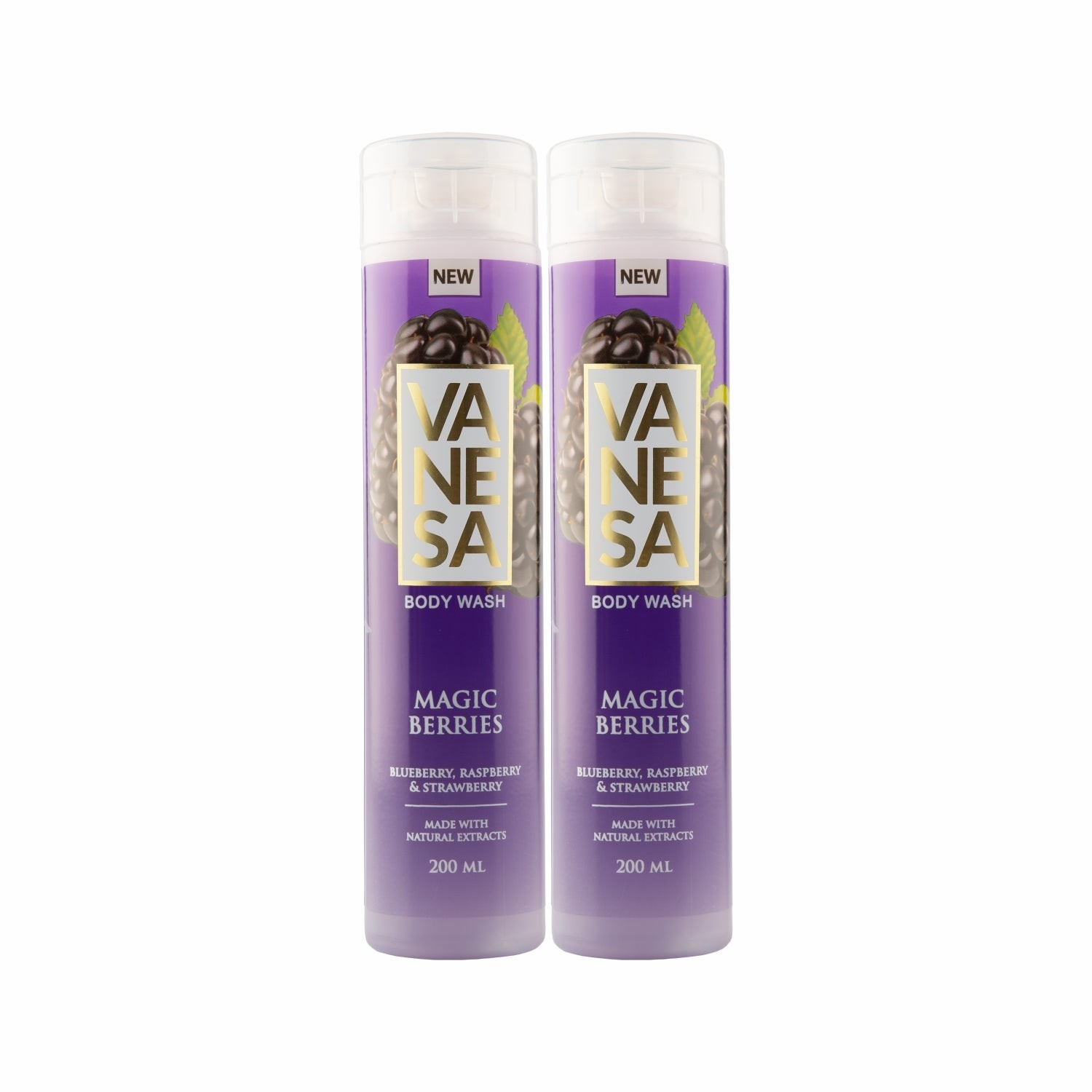 VANESA Magic Berries Body Wash Combo