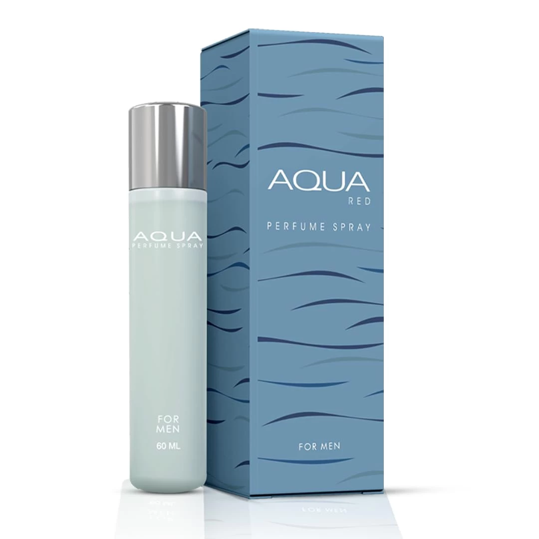 Aqua Red Perfume Long Lasting & Smooth Jasmine Fragrance, Perfume Spray 60ml (For Men)