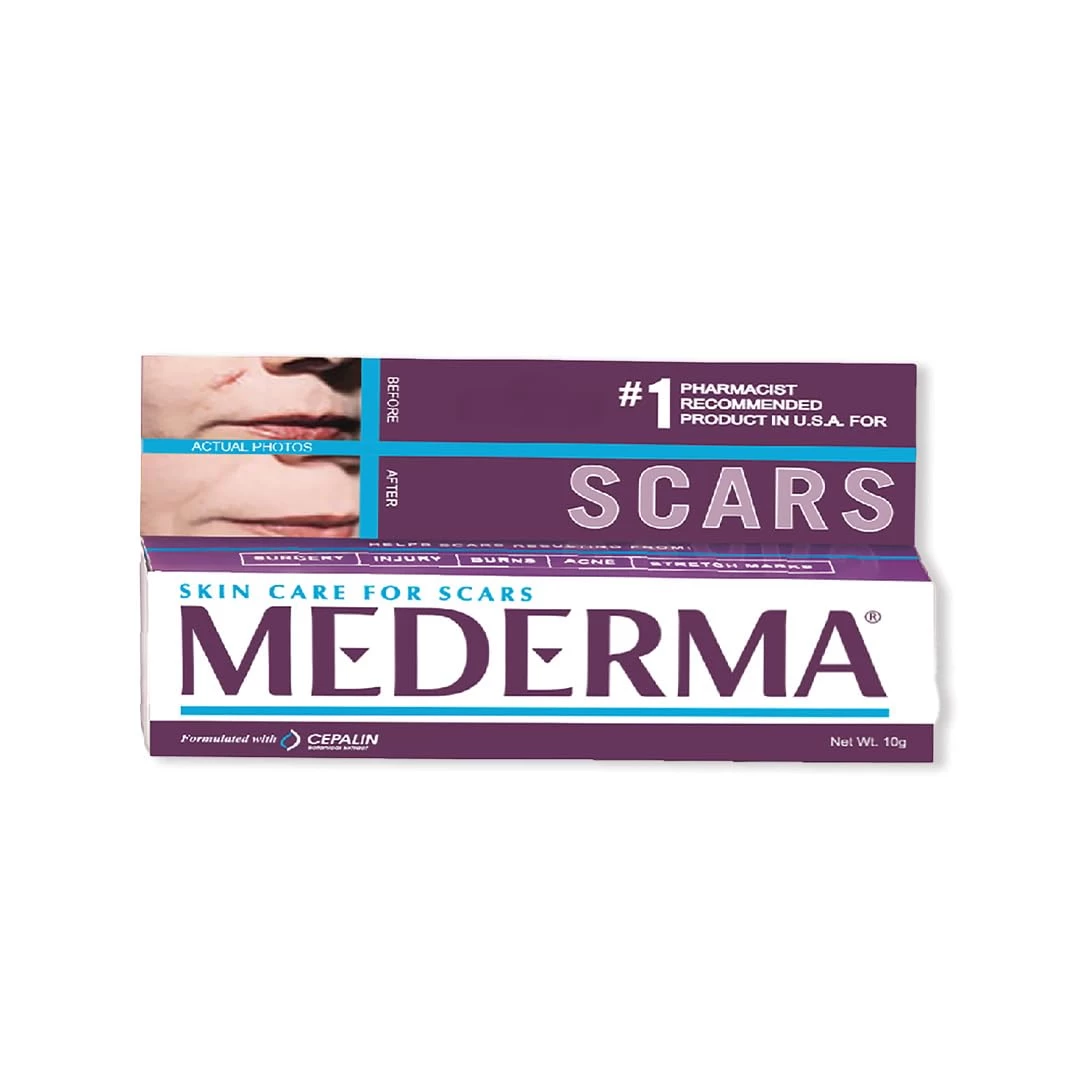 Mederma Advanced Plus Scar Gel, Purple, 10 g