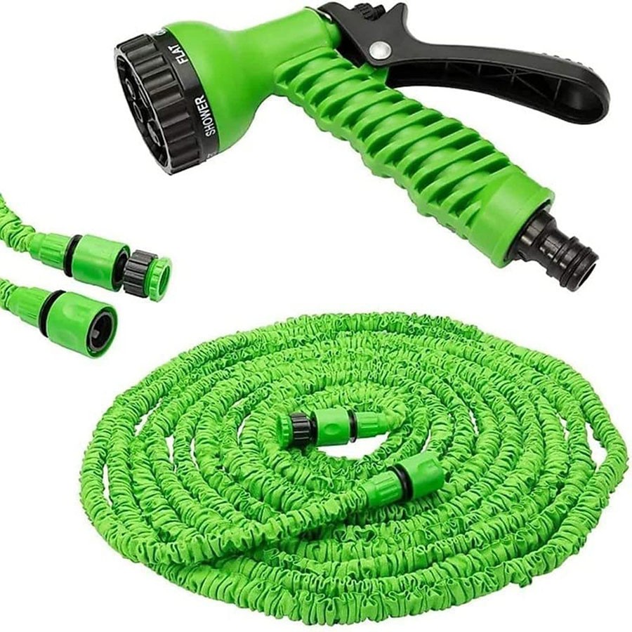 Car Washer Spray Water Gun Flexible Water Hoses Pipe Garden Watering Sprayer Gun to Watering Washing Cars ( Free Size )