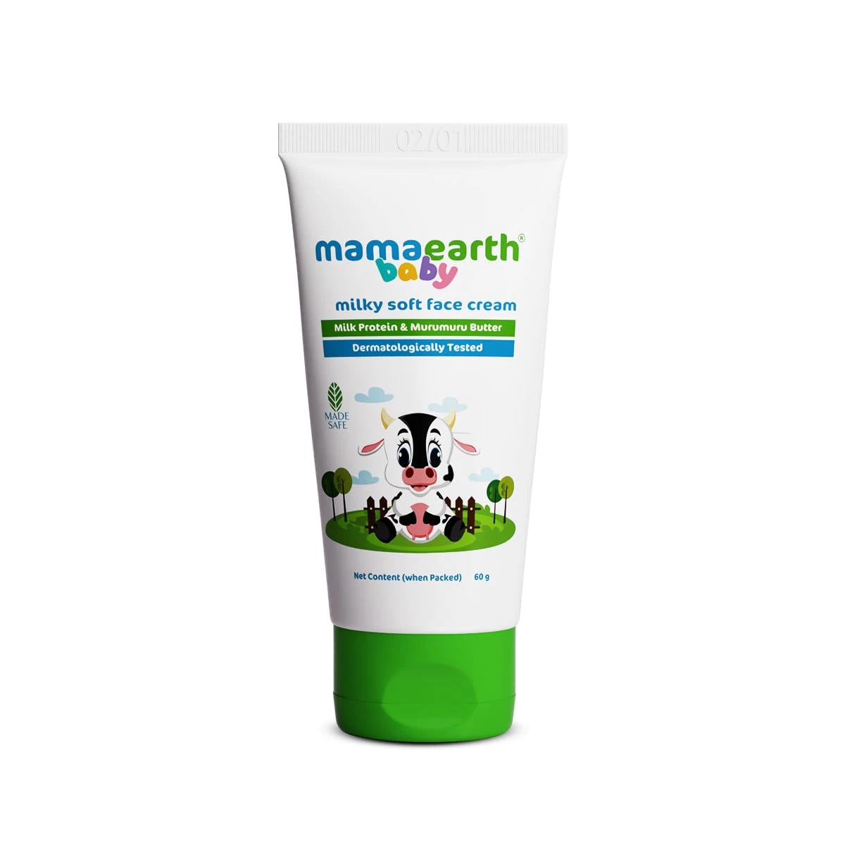 Kids Milky Soft Baby Face Cream With Murumuru Butter - 60g