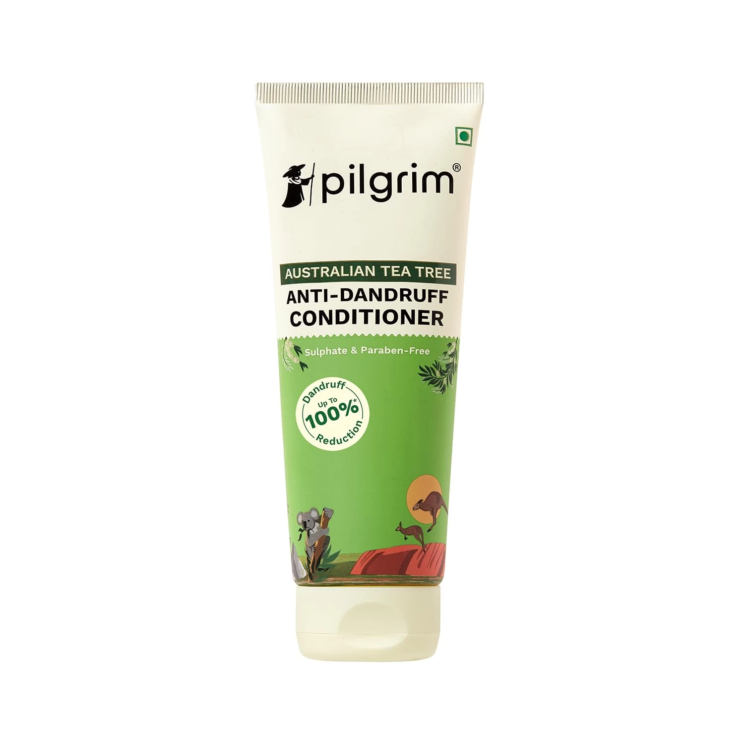 Pilgrim Australian Tea Tree Anti-Dandruff Shampoo And Conditioner, 2 Count