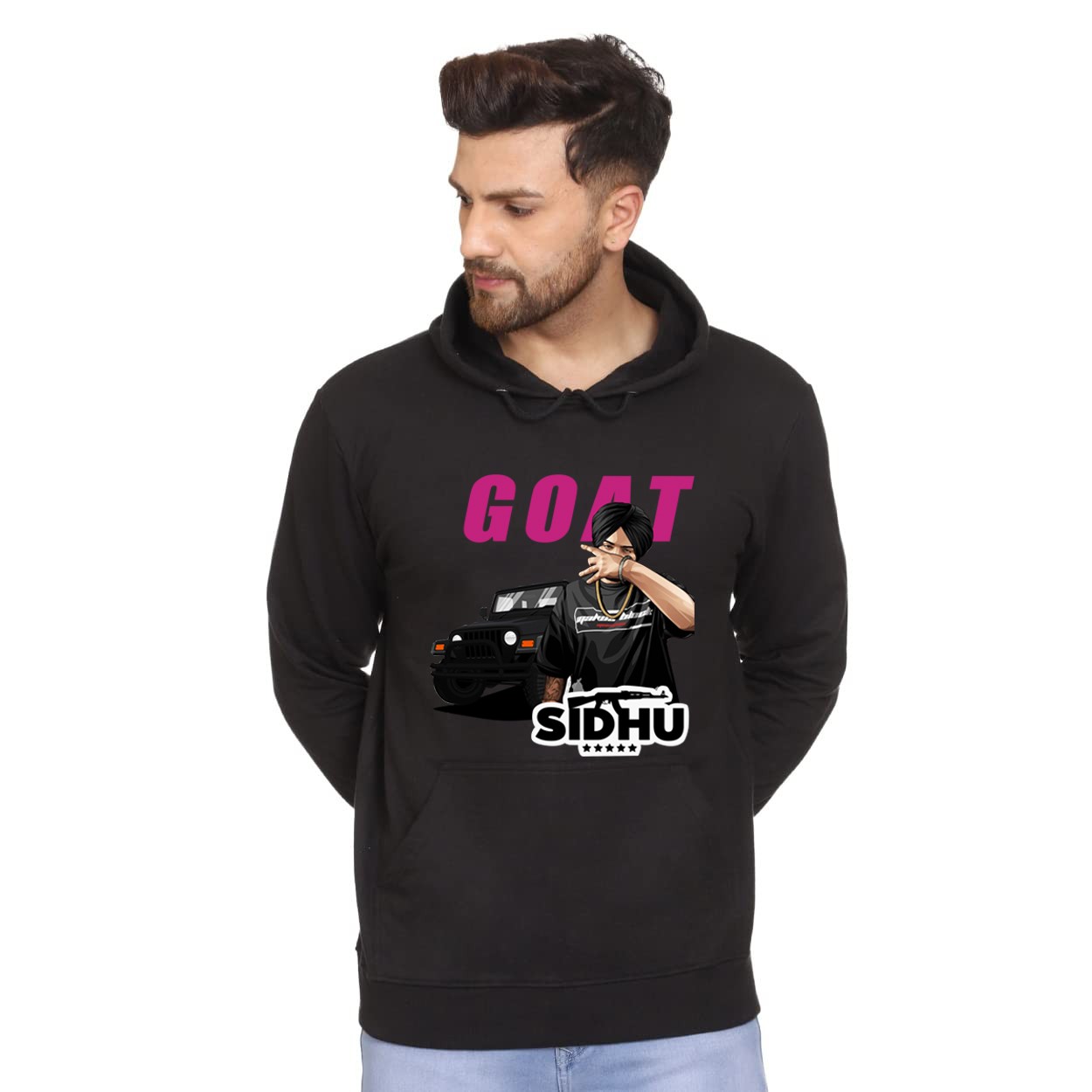 Men's Sidhu Moosewala Hoodie by iKing