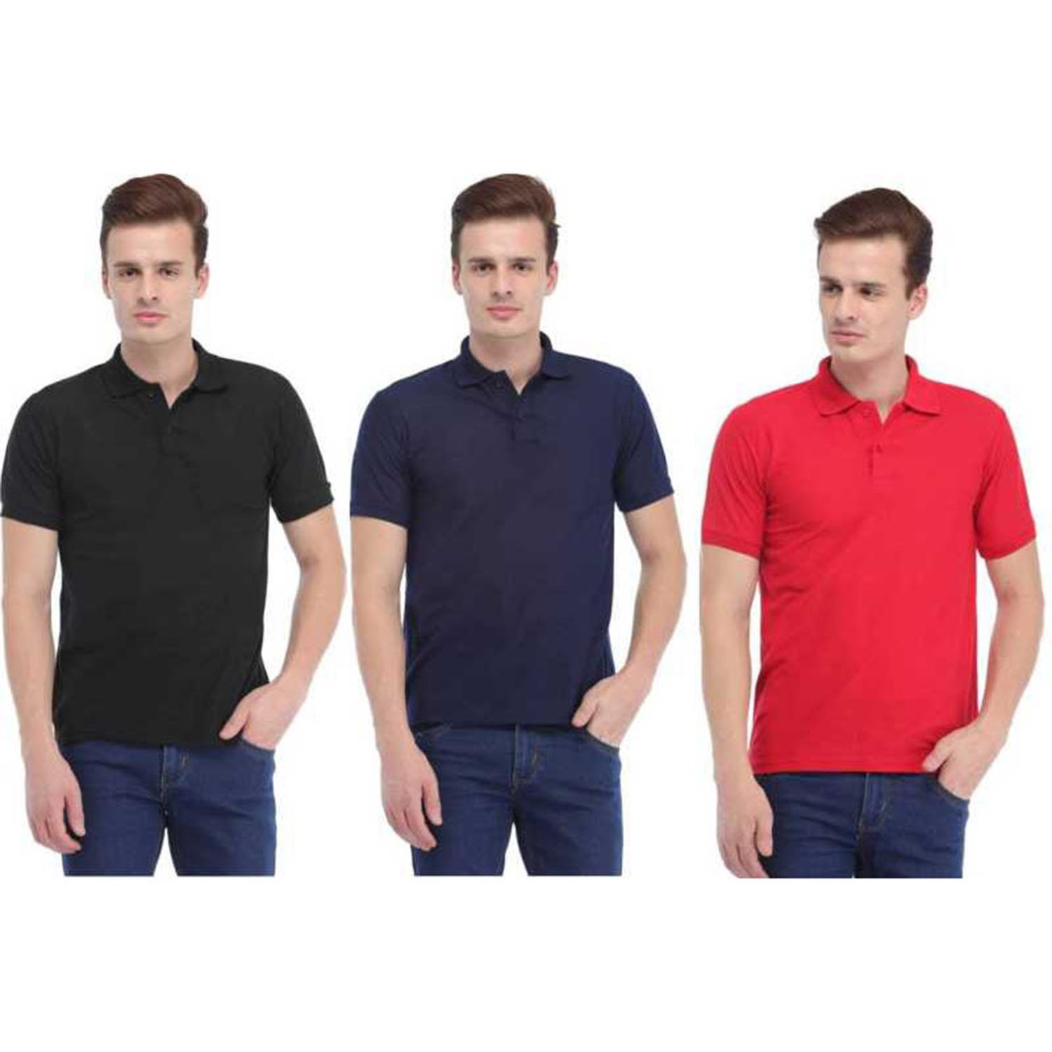 POLO Solid Combo cotton T-shirt