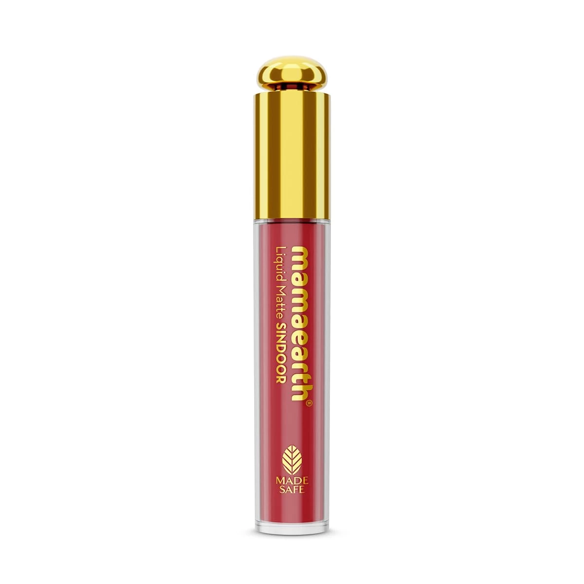 Mamaearth Liquid Matte Sindoor with Almond Extract & Vitamin E - 2.8 ml | 02 - Maroon | India’s First Made Safe Certified Sindoor | Mercury & Lead Free |