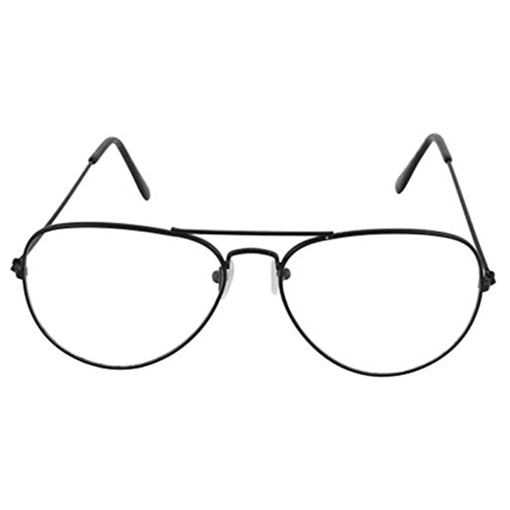 Stylish Black Metal Frame UV Protection Sunglasses for Men & Women