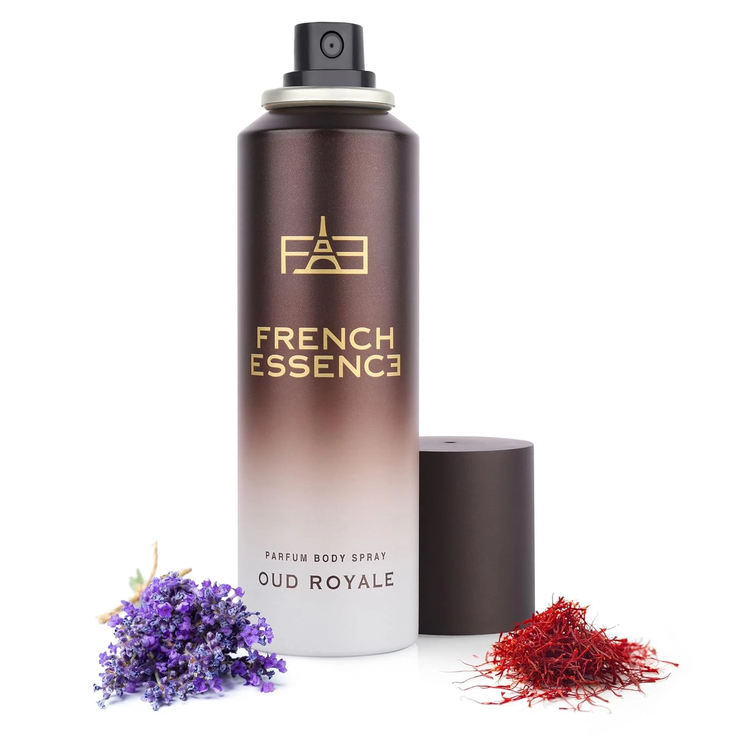 French Essence Oud Royal No Gas Deodorant | Long-Lasting Oud Scent Body Spray for Men & Women |