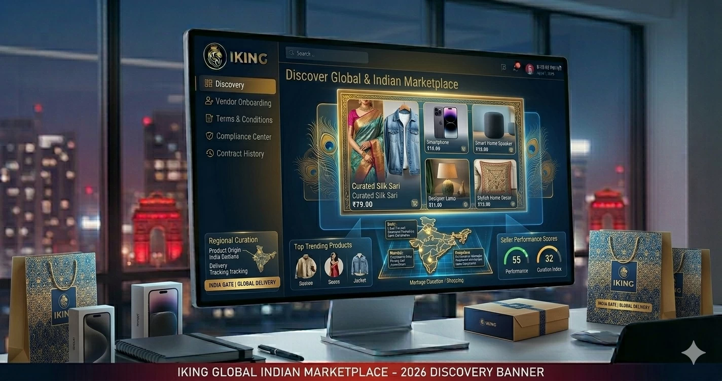 IKING Online Shopping Site - Image 1