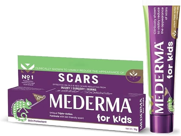 MEDERMA For Kids | Injury | Surgery | Burn | Old & New Scars (10 g)