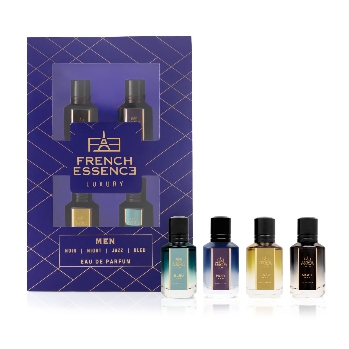 Men's Luxury Perfume Gift Set - 4 x 25mls