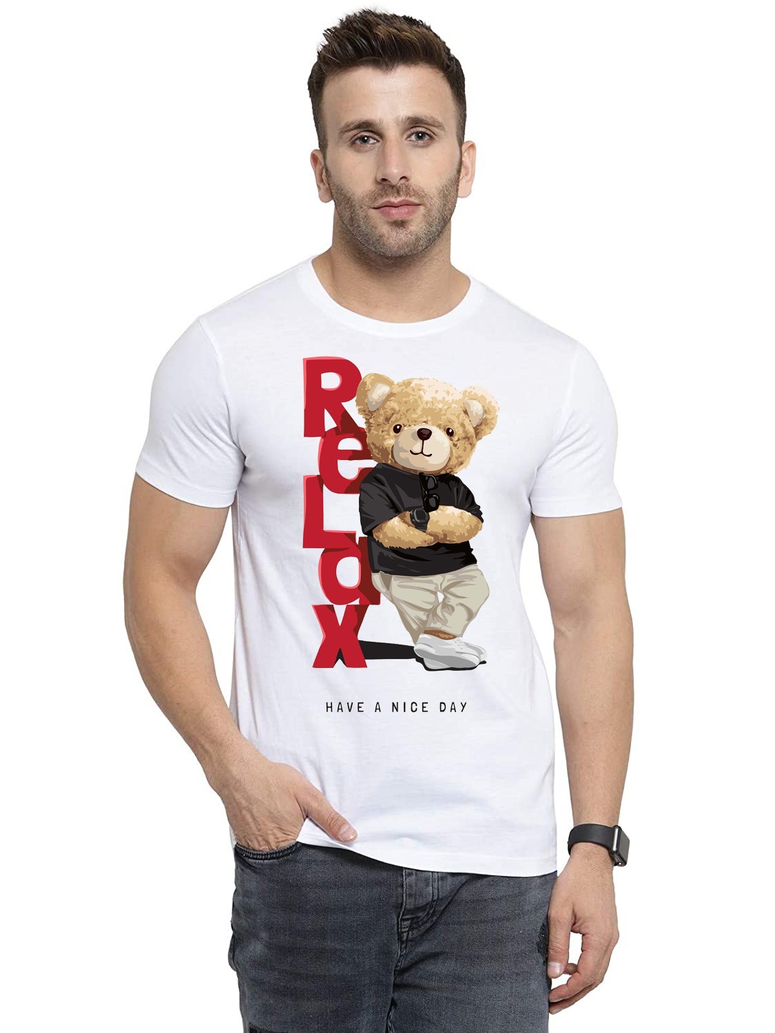 Designer printed tshirt for men