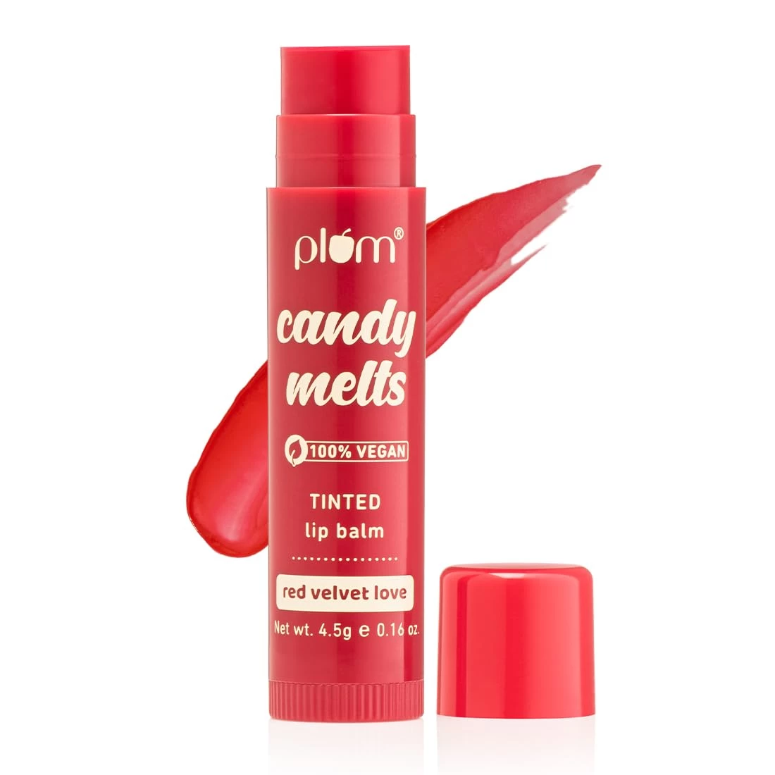 Plum Candy Melts Red Velvet Love Tinted Lip Balm | Moisturizes & Nourishes