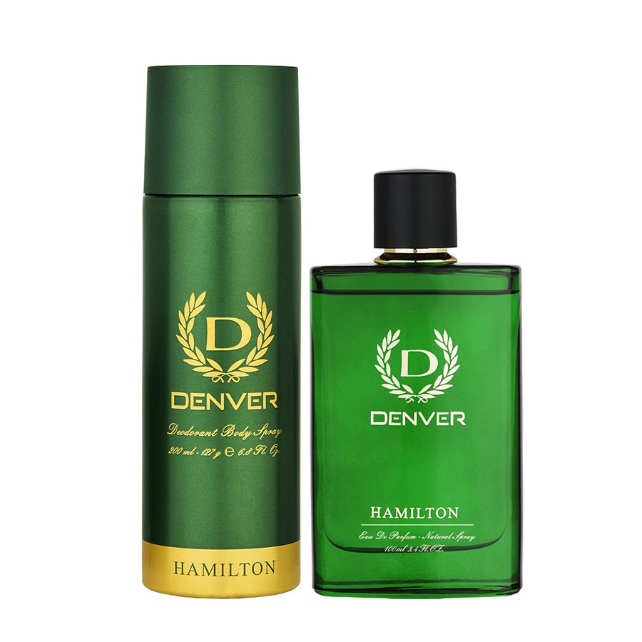 Denver Hamilton Perfume - 100ml & Hamilton Deo - 200ml